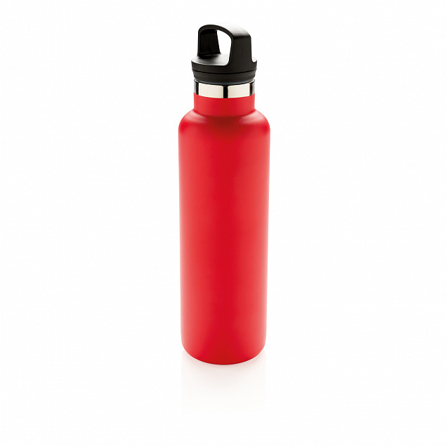 Герметичная вакуумная бутылка, красная с логотипом в Санкт-Петербурге заказать по выгодной цене в кибермаркете AvroraStore