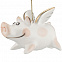 Фарфоровая елочная игрушка Piggy Wingy с логотипом в Санкт-Петербурге заказать по выгодной цене в кибермаркете AvroraStore