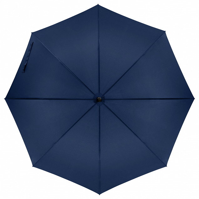 Зонт-трость Torino, синий с логотипом в Санкт-Петербурге заказать по выгодной цене в кибермаркете AvroraStore