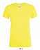 Фуфайка (футболка) REGENT женская,Лимонный L с логотипом в Санкт-Петербурге заказать по выгодной цене в кибермаркете AvroraStore