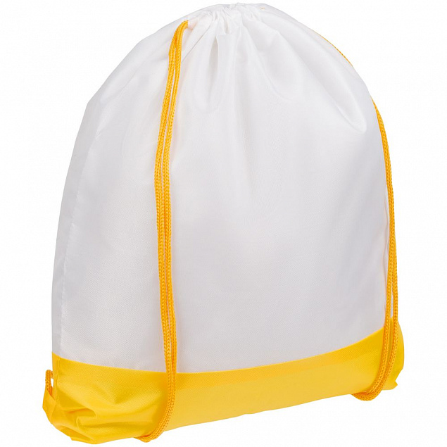 Рюкзак детский Classna, белый с желтым с логотипом в Санкт-Петербурге заказать по выгодной цене в кибермаркете AvroraStore