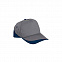 Бейсболка FORT (серая) - Темно-синий XX с логотипом в Санкт-Петербурге заказать по выгодной цене в кибермаркете AvroraStore