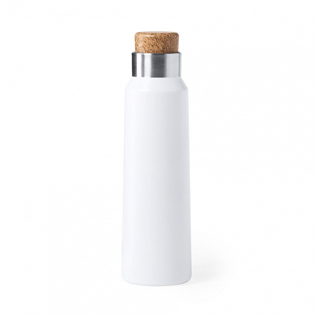 Бутылка для воды ANUKIN, белая, 770 мл, нержавеющая сталь с логотипом в Санкт-Петербурге заказать по выгодной цене в кибермаркете AvroraStore