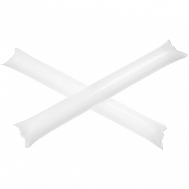 Палки-стучалки для болельщиков «Пошумим», белые с логотипом в Санкт-Петербурге заказать по выгодной цене в кибермаркете AvroraStore