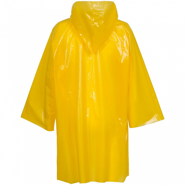 Дождевик-плащ CloudTime, желтый с логотипом в Санкт-Петербурге заказать по выгодной цене в кибермаркете AvroraStore