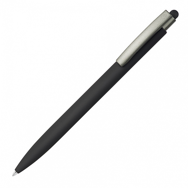 ELLE SOFT, ручка шариковая, черный, металл, синие чернила с логотипом в Санкт-Петербурге заказать по выгодной цене в кибермаркете AvroraStore