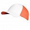 Бейсболка Unit Pro, белая с оранжевым с логотипом в Санкт-Петербурге заказать по выгодной цене в кибермаркете AvroraStore