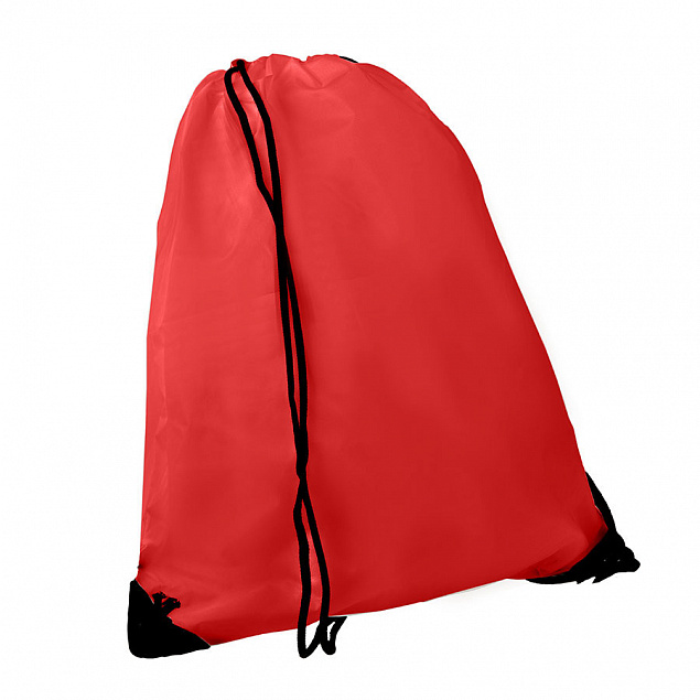 Рюкзак мешок с укреплёнными уголками BY DAY, красный, 35*41 см, полиэстер 210D с логотипом в Санкт-Петербурге заказать по выгодной цене в кибермаркете AvroraStore