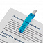 Ручка шариковая Bento, белая с голубым с логотипом в Санкт-Петербурге заказать по выгодной цене в кибермаркете AvroraStore