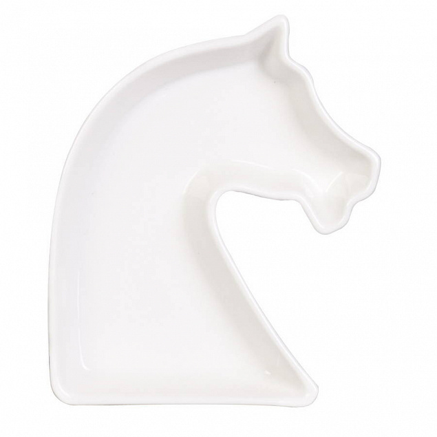 Тарелка из серии «Ход конем» с логотипом в Санкт-Петербурге заказать по выгодной цене в кибермаркете AvroraStore