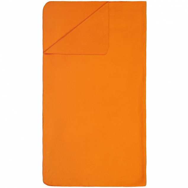 Дорожный плед Voyager, оранжевый с логотипом в Санкт-Петербурге заказать по выгодной цене в кибермаркете AvroraStore