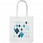 Холщовая сумка «Ромбы», белая с логотипом в Санкт-Петербурге заказать по выгодной цене в кибермаркете AvroraStore