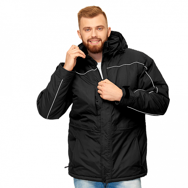 Куртка StanNorth Чёрный с логотипом в Санкт-Петербурге заказать по выгодной цене в кибермаркете AvroraStore
