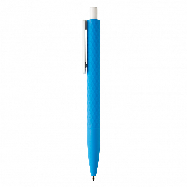 Ручка X3 Smooth Touch, синий с логотипом в Санкт-Петербурге заказать по выгодной цене в кибермаркете AvroraStore