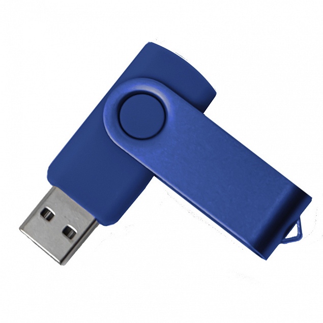 USB flash-карта DOT (16Гб), синий, 5,8х2х1,1см, пластик, металл с логотипом в Санкт-Петербурге заказать по выгодной цене в кибермаркете AvroraStore