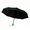 Противоштормовой автоматический зонт Line, зеленый с логотипом в Санкт-Петербурге заказать по выгодной цене в кибермаркете AvroraStore