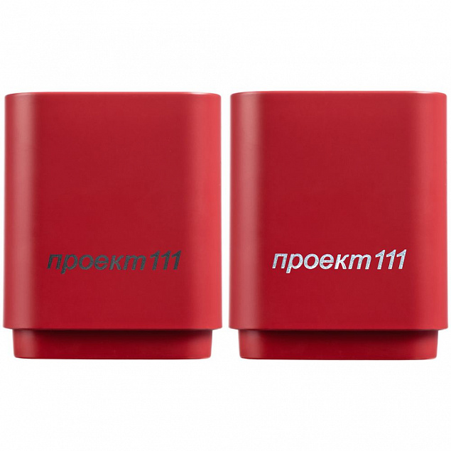 Беспроводная колонка с подсветкой логотипа Glim, красная с логотипом в Санкт-Петербурге заказать по выгодной цене в кибермаркете AvroraStore