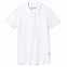 Рубашка поло женская Sunset, белая с логотипом в Санкт-Петербурге заказать по выгодной цене в кибермаркете AvroraStore