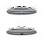 Беспроводное зарядное устройство Atomic с LED подсветкой (серый) с логотипом в Санкт-Петербурге заказать по выгодной цене в кибермаркете AvroraStore