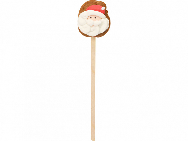 Печенье медовое Дед мороз на палочке 15 гр с логотипом в Санкт-Петербурге заказать по выгодной цене в кибермаркете AvroraStore