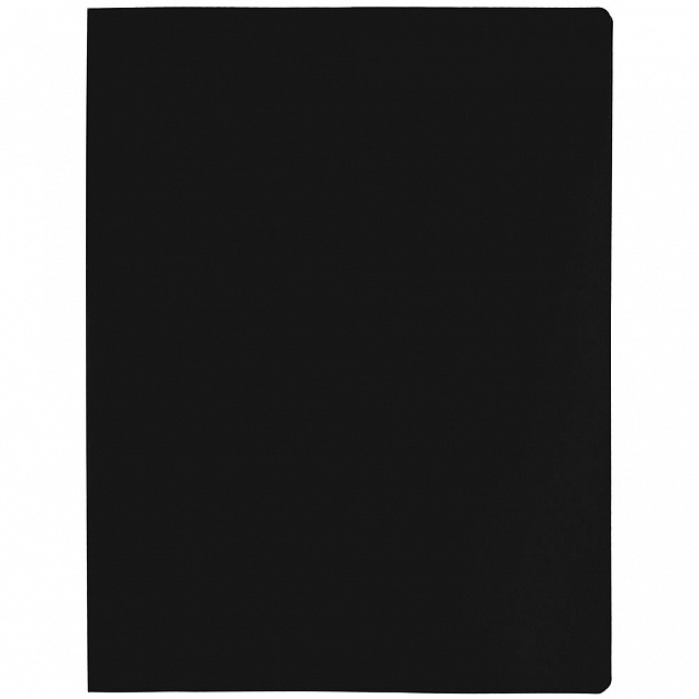 Папка с прижимом Expert, черная с логотипом в Санкт-Петербурге заказать по выгодной цене в кибермаркете AvroraStore