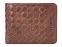 Бумажник Mano Don Luca, натуральная кожа в коньячном цвете, 11 х 8,5 см с логотипом в Санкт-Петербурге заказать по выгодной цене в кибермаркете AvroraStore