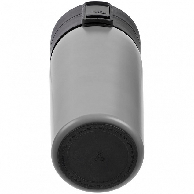 Термостакан с ситечком No Leak Infuser, серый с логотипом в Санкт-Петербурге заказать по выгодной цене в кибермаркете AvroraStore