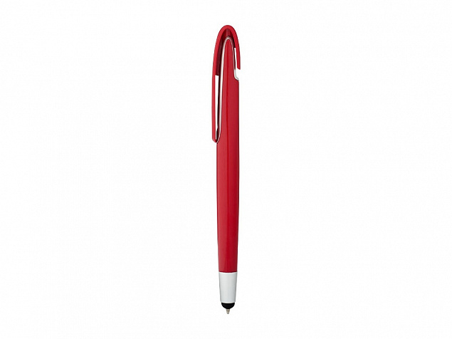 Ручка-стилус шариковая Rio, красный с логотипом в Санкт-Петербурге заказать по выгодной цене в кибермаркете AvroraStore