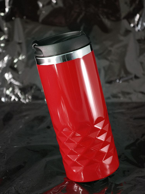 Термостакан Prism, красный с логотипом в Санкт-Петербурге заказать по выгодной цене в кибермаркете AvroraStore