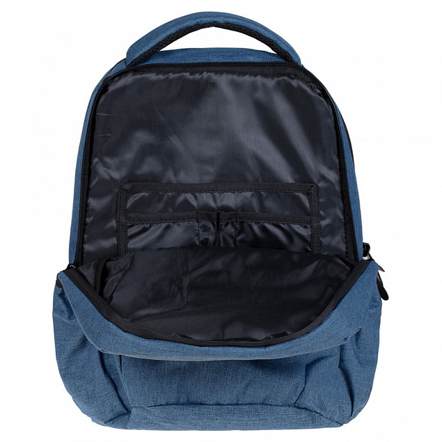 Рюкзак для ноутбука Burst, синий с логотипом в Санкт-Петербурге заказать по выгодной цене в кибермаркете AvroraStore