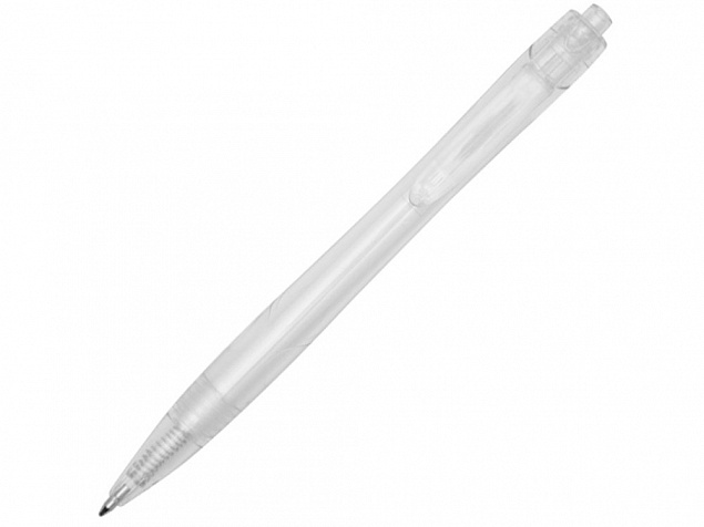 Шариковая ручка Honua из переработанного ПЭТ, прозрачный/белый с логотипом в Санкт-Петербурге заказать по выгодной цене в кибермаркете AvroraStore
