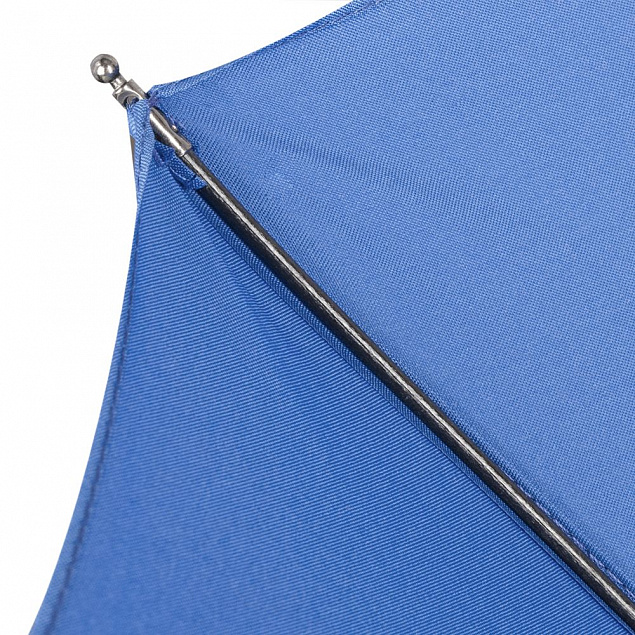 Зонт складной Fiber, ярко-синий с логотипом в Санкт-Петербурге заказать по выгодной цене в кибермаркете AvroraStore