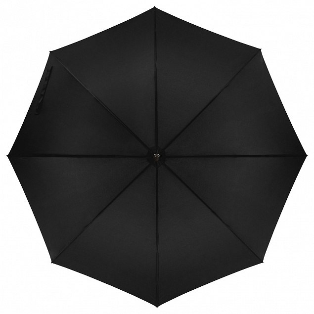 Зонт-трость Torino, черный с логотипом в Санкт-Петербурге заказать по выгодной цене в кибермаркете AvroraStore