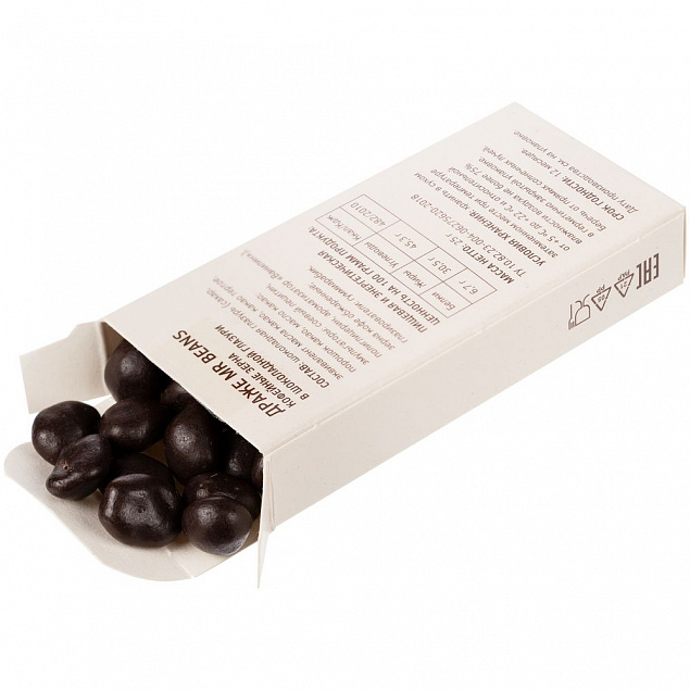 Кофейные зерна в шоколадной глазури Mr. Beans с логотипом в Санкт-Петербурге заказать по выгодной цене в кибермаркете AvroraStore