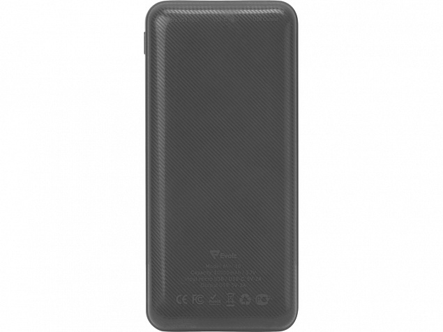 Внешний аккумулятор Evolt Mini-10, 10000 mAh, серый с логотипом в Санкт-Петербурге заказать по выгодной цене в кибермаркете AvroraStore