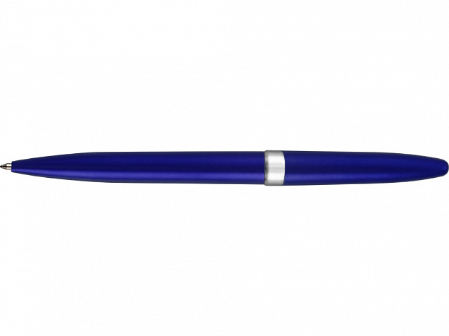 Ручка шариковая Империал, синий металлик с логотипом в Санкт-Петербурге заказать по выгодной цене в кибермаркете AvroraStore