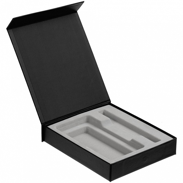 Коробка Rapture для аккумулятора 10000 мАч и ручки, черная с логотипом в Санкт-Петербурге заказать по выгодной цене в кибермаркете AvroraStore