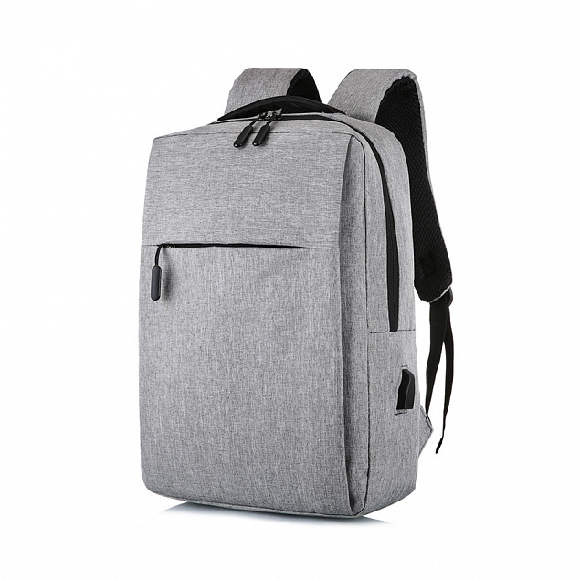 Рюкзак "Lifestyle" - Серый CC с логотипом в Санкт-Петербурге заказать по выгодной цене в кибермаркете AvroraStore