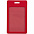 Чехол для пропуска Dorset, красный с логотипом в Санкт-Петербурге заказать по выгодной цене в кибермаркете AvroraStore