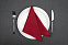 Салфетка сервировочная Settle In, красная с логотипом в Санкт-Петербурге заказать по выгодной цене в кибермаркете AvroraStore