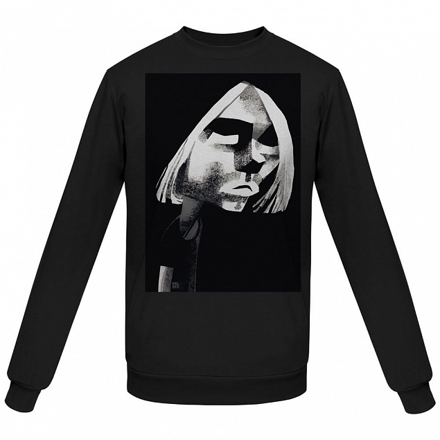 Толстовка «Меламед. Kurt Cobain», черная с логотипом в Санкт-Петербурге заказать по выгодной цене в кибермаркете AvroraStore