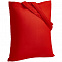 Холщовая сумка Neat 140, красная с логотипом в Санкт-Петербурге заказать по выгодной цене в кибермаркете AvroraStore