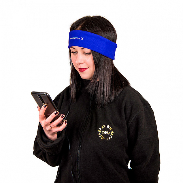 Повязка на голову MARKIZ с наушниками с логотипом в Санкт-Петербурге заказать по выгодной цене в кибермаркете AvroraStore