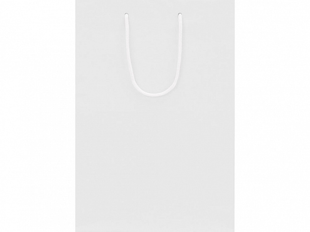 Пакет подарочный Imilit T, белый с логотипом в Санкт-Петербурге заказать по выгодной цене в кибермаркете AvroraStore