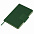 Ежедневник недатированный Stevie, А5,  зеленый, кремовый блок, без обреза с логотипом в Санкт-Петербурге заказать по выгодной цене в кибермаркете AvroraStore