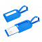 Бирка багажная "Полет", синяя с логотипом в Санкт-Петербурге заказать по выгодной цене в кибермаркете AvroraStore