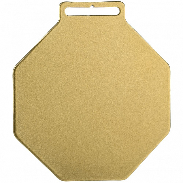 Медаль Steel Octo, золотистая с логотипом в Санкт-Петербурге заказать по выгодной цене в кибермаркете AvroraStore
