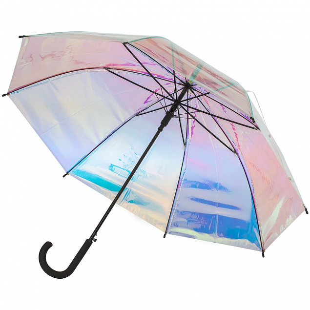 Зонт-трость Glare Flare с логотипом в Санкт-Петербурге заказать по выгодной цене в кибермаркете AvroraStore