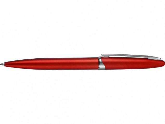 Ручка шариковая Империал, красный металлик с логотипом в Санкт-Петербурге заказать по выгодной цене в кибермаркете AvroraStore