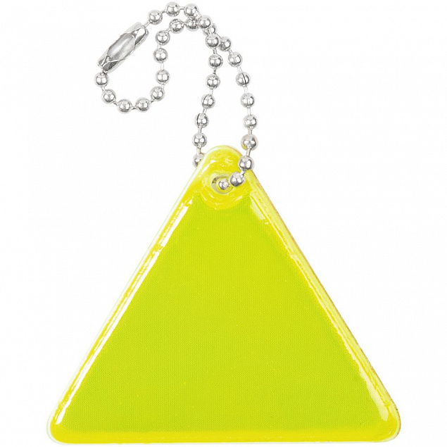 Светоотражатель Spare Care, треугольник, желтый неон с логотипом в Санкт-Петербурге заказать по выгодной цене в кибермаркете AvroraStore